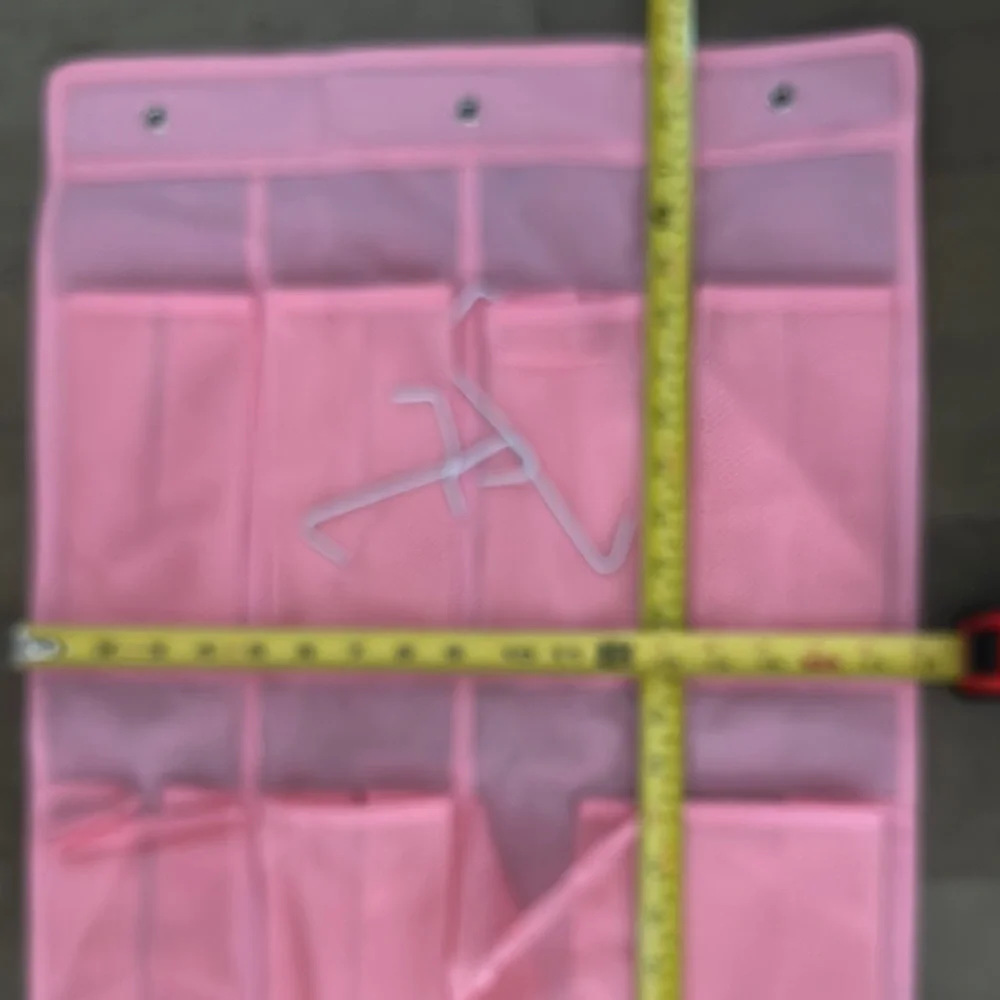Pink Over-the-Door Organizer
